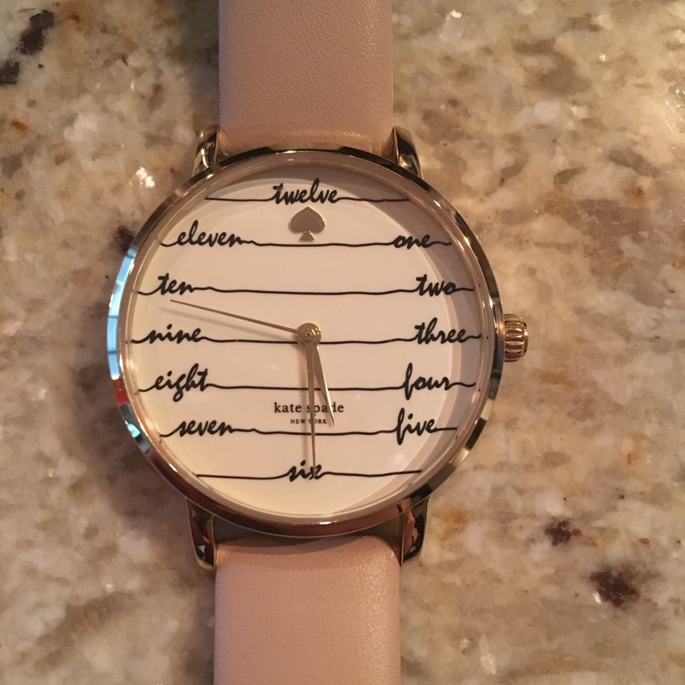 Kate Spade leather watch